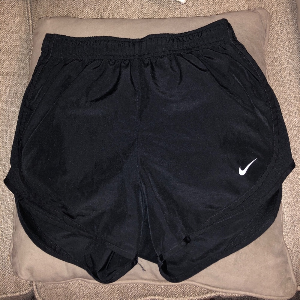 Black Nike Dri-Fit Tempo running shorts